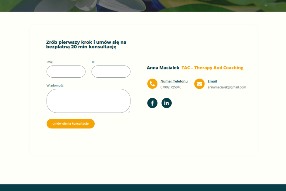 TAC - Therapy portfolio 8